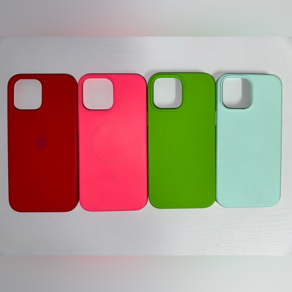 iPhone 13 Pro Max bundle pack of silicone phone cases. - Picture 1 of 5